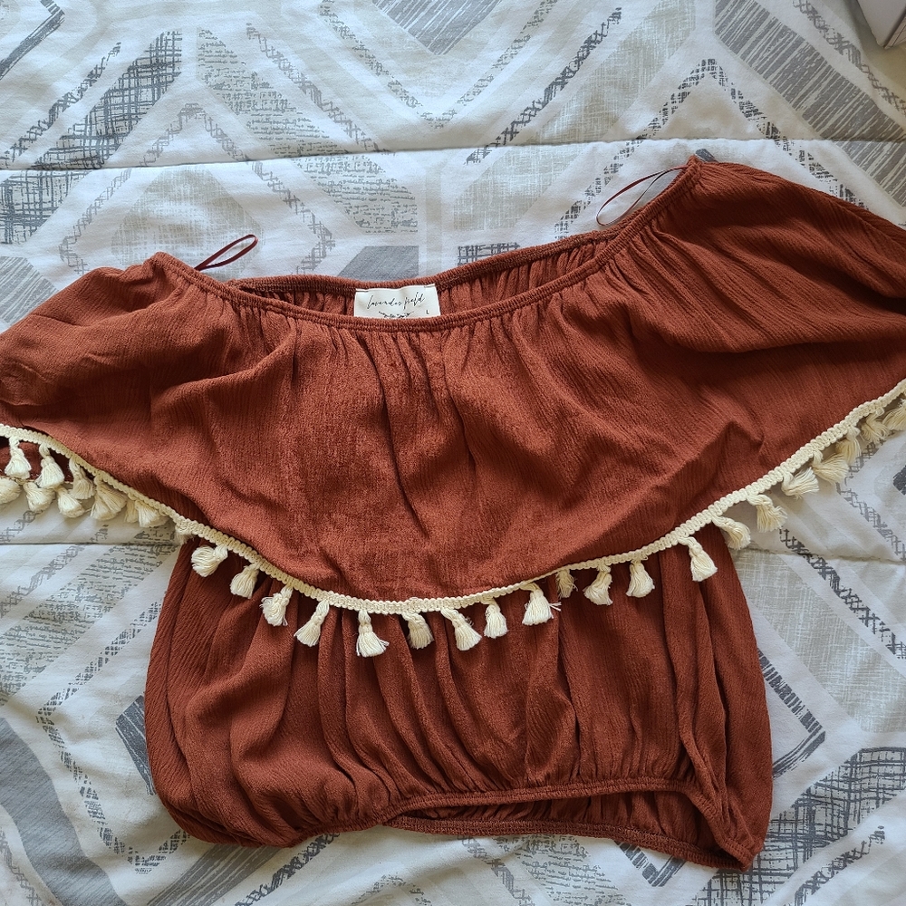 Cropped blouse